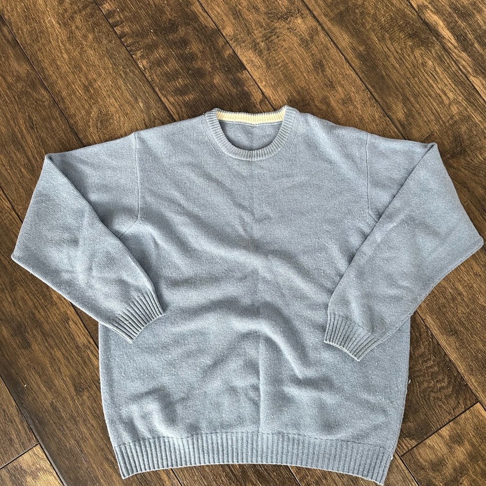 Men’s Wool Blend Sweater Size L